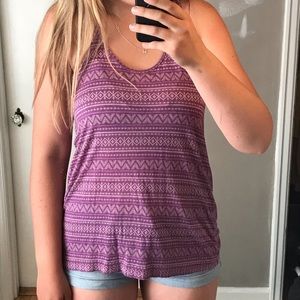 Racer back tank top